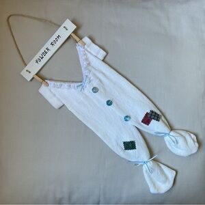 Amish Powder Room Sign Vintage Hand Crafted